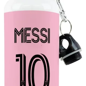 Botella Deportiva Messi Inter Miami Rosa