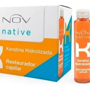 Nov - Ampollas Keratina Hidrolizada Pelo Dañado Seco Caja 15