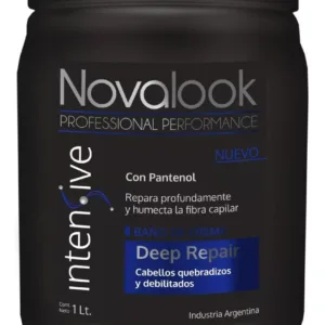 Novalook - Baño de Crema 1kg Deep Repair Cabellos Quebradizos