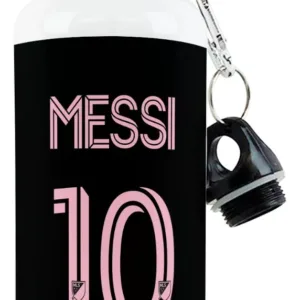 Botella Deportiva Messi Inter Miami Negra