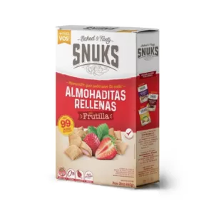 Snuks - Almohaditas Rellenas Frutilla 240gr