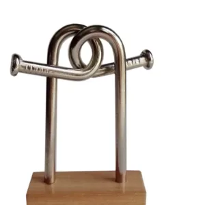 Juego de Ingenio Clavo Rulo Puzzle Metal