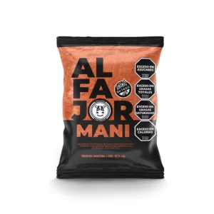 Felices las Vacas - Alfajor con Pasta de Maní Chocolate 60gr - 12 Unidades