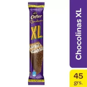 Arcor - Oblea XL Chocolinas Cofler 45gr - 2 Unidades