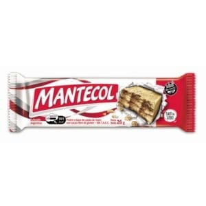 Mantecol - Barra de Pasta de Maní 26gr Sin Tacc 16 Unidades
