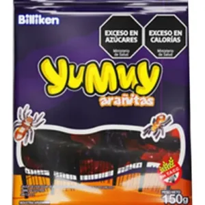 Yummy - Gomitas Halloween Arañitas 150gr 4 Unidades