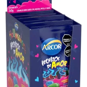 Arcor - Caramelos Hechizo de Amor Halloween 30gr - 8 Unidades