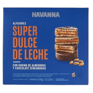 Havanna - Alfajor Super Dulce de Leche Caja de 9 Unidades - 6 Cajas