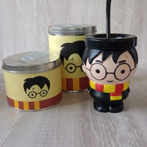 Set de Mate - Yerbera, Azucarera y Mate Harry Potter