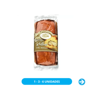 100 Ducados - Budín Pudding Naranja con Cascaras de Naranja 350gr