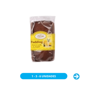 100 Ducados - Budín Pudding Limón con Semillas de Amapola 300gr