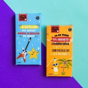 LatteChocolate - Chocolate con Frases x10 Tabletas