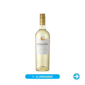 Elementos - Vino Blanco Chardonnay - 750ml