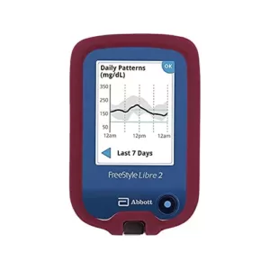 Funda de Silicona para Freestyle Libre Diabetes - Vino