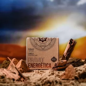 Sagrada Madre - Pirámide Energética Canela Olíbano - 6 Unidades
