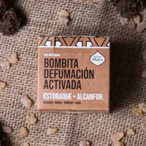 Sagrada Madre - Bombita Defumación Activada Estoraque y Alcanfor