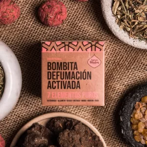 Sagrada Madre - Bombita Defumación Activada 7 Elementos Puros