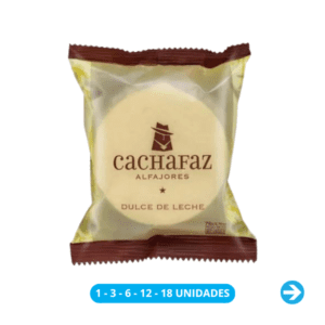 Cachafaz - Alfajor de Maicena con Dulce de Leche y Coco Rallado