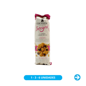 Cachafaz - Galletas Integral de Avena con Pasas de Uva 225gr
