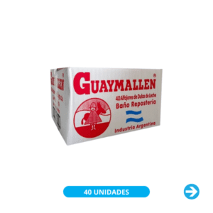 Alfajor Guaymallén de Chocolate con Dulce de Leche 38gr (40 Unidades)