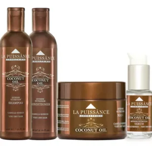 La Puissance Shampoo + Acond + Mascara + Serum Coconut Local