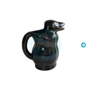 Jarra de Mesa Pingüino de Cerámica Negro