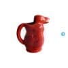 Jarra de Mesa Pingüino de Cerámica Rojo
