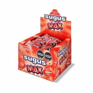 Sugus - Caramelos Sugus Max Frutilla Caja 70 Unidades