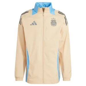 Campera Adidas Argentina AFA prematch Dorada
