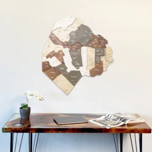 WALL ART 3D - MAPA CABA