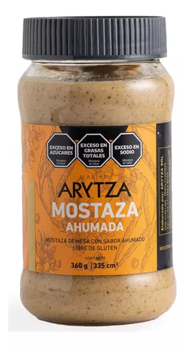 Arytza - Mostaza Ahumada Gourmet 360gr