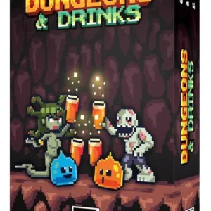 Dungeon & Drinks Juego De Mesa Familiar Previas Cartas Bureau