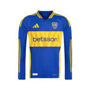 Boca Juniors - Camiseta Titular Authentic Manga larga 24/25 versión jugador