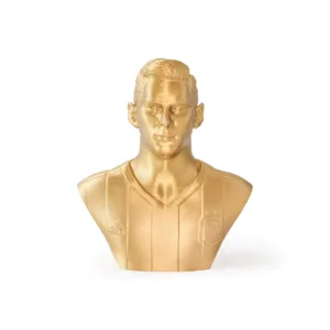Busto de Messi Gold 3D