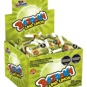 Bazooka - Chicle Lima Limon - 80 Unidades