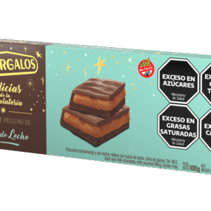 Georgalos - Tableta De Chocolate Amargo Con Dulce De Leche 100gr - 2 Unidades