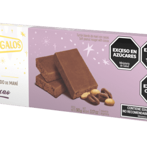 Georgalos -Turron Blando De Mani Con Cacao 90gr - 3 Unidades