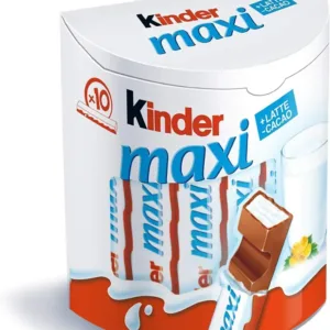 Kinder Maxi - Barra de Chocolate y Cacao - 30 Unidades