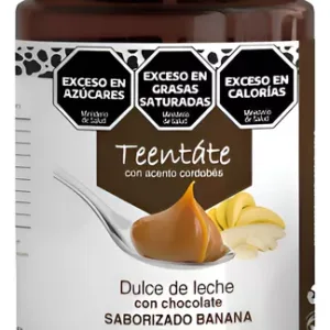 Teentáte Dulce De Leche Con Chocolate Saborizado Banana 400GR