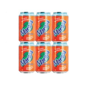 Soda Manaos sabor Naranja en lata - 354Ml
