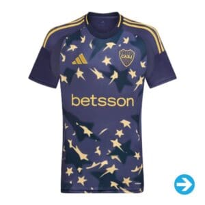Boca Juniors 120 Años - Camiseta Jugador Tercera - Hombre