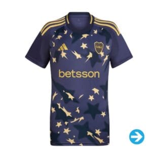 Boca Juniors 120 Años - Camiseta Hincha Tercera - Mujer