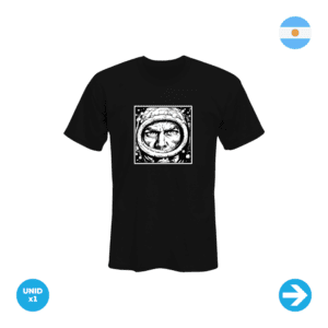 El Eternauta - Historieta Argentina Remera Color Negro