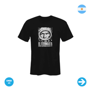 El Eternauta - Historieta Argentina Remera Color Negro