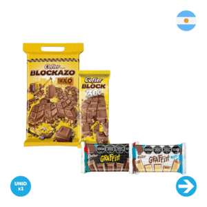 Arcor - Cofler Combo Block + Graffitti - 1.7kg x1 Set