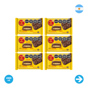 Arcor - Tableta Bon O Bon De Chocolate - 160gr x6 Units