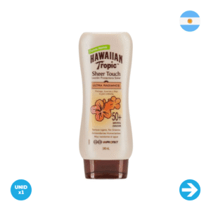 Hawaiian - Tropic Sheer Touch Ultra Radiance Loción Protectora Solar +50 - 240ml x1 Unidad