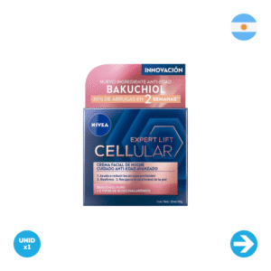 Nivea - Cellular Lift Expert Crema Facial Antiedad Con Bakuchiol - 50ml x1 Unidad