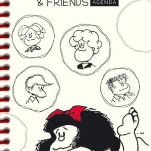 Agenda Mafalda Perpetua Anillada Friends Blanca De