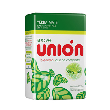 Unión - Yerba Mate Suave Original 1kg